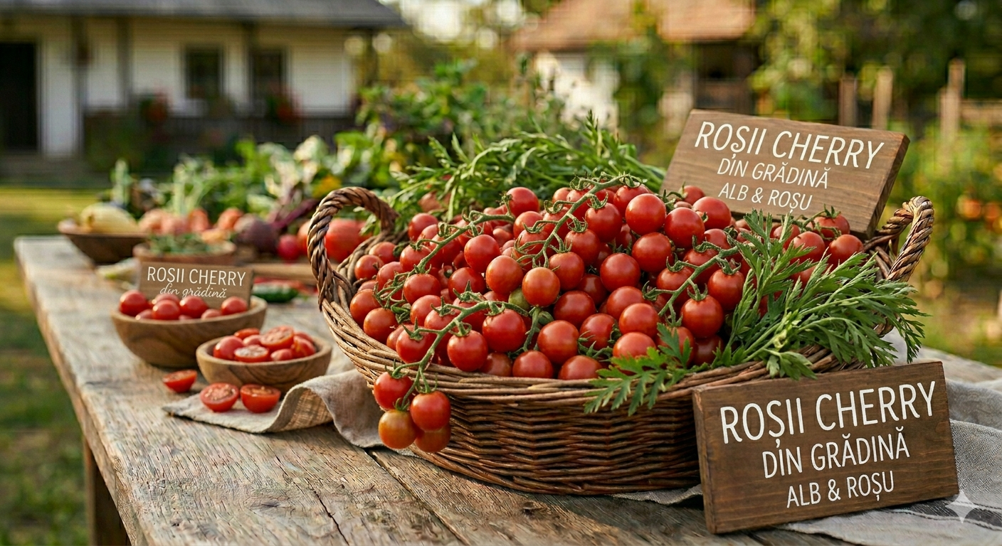 Rosii cherry ciorchine .